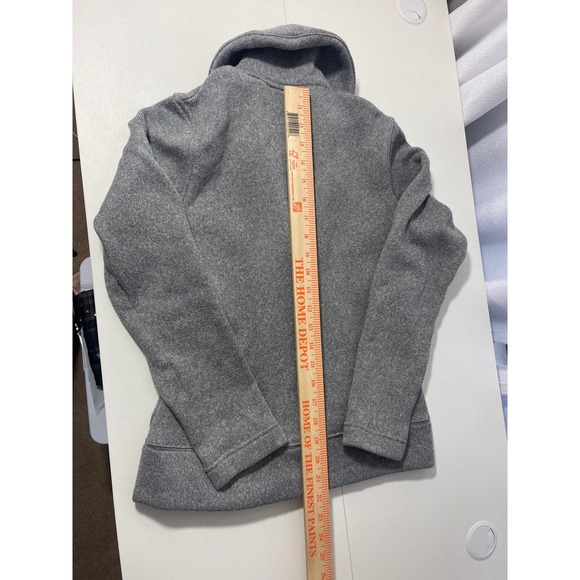 Merrell Women Gray Shawl Collar Button Front Knit Jacket Cardigan XS - Picture 8 of 8